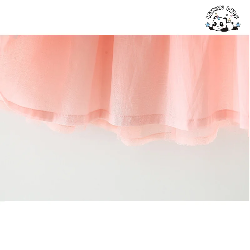 LEZONKIDS - OEM Baby Clothing Mesh Tutu Dress Kids Mesh Party Dress Evening Party Princess Dress for Kids